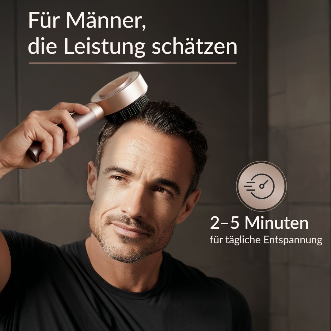 Massaggiatore per cuoio capelluto con luce rossa MIO