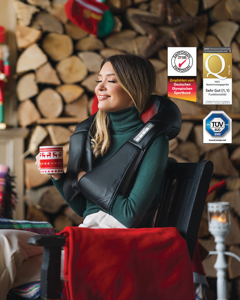 Premium nackenmassagegerät