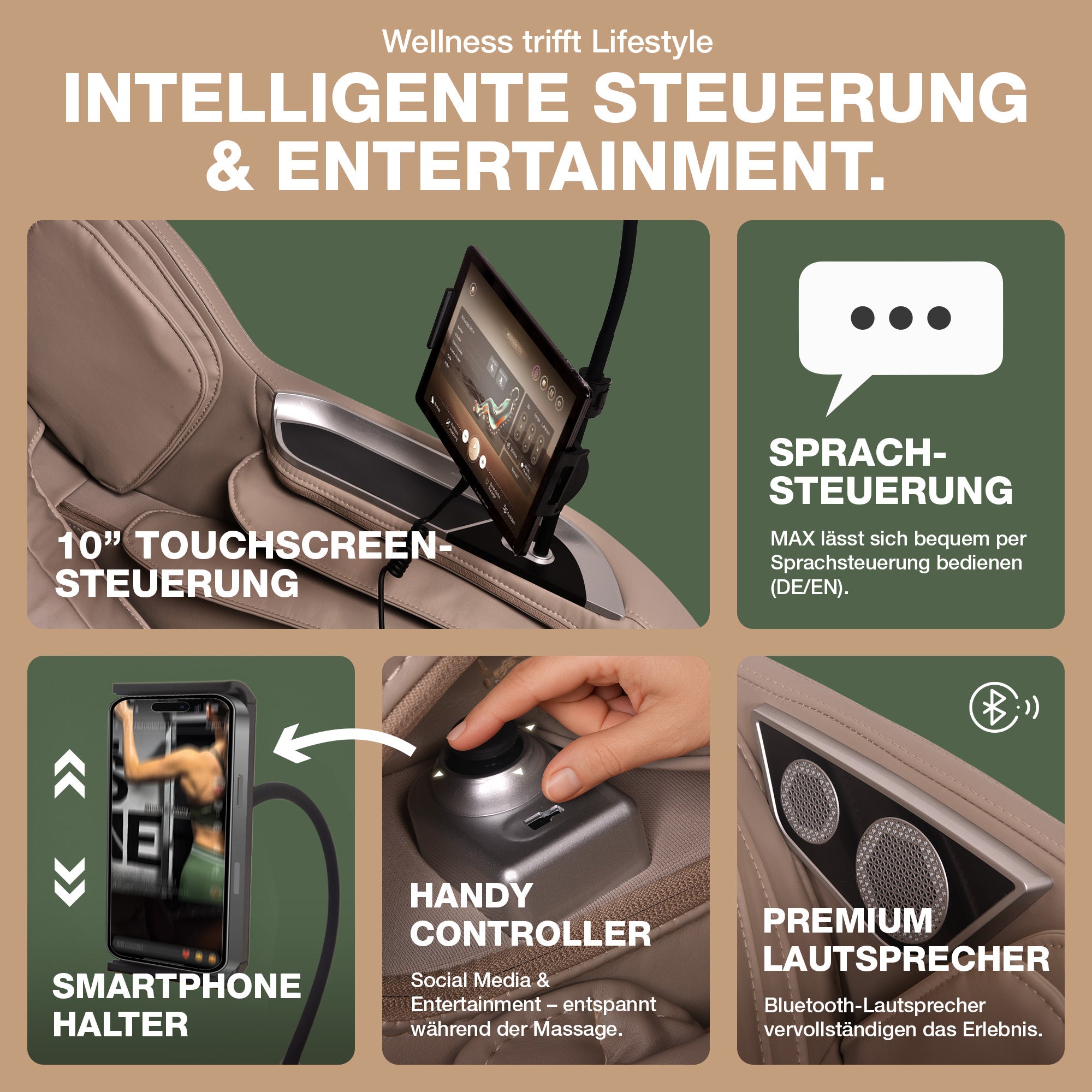 Bluetooth-Speaker & Wireless Charging