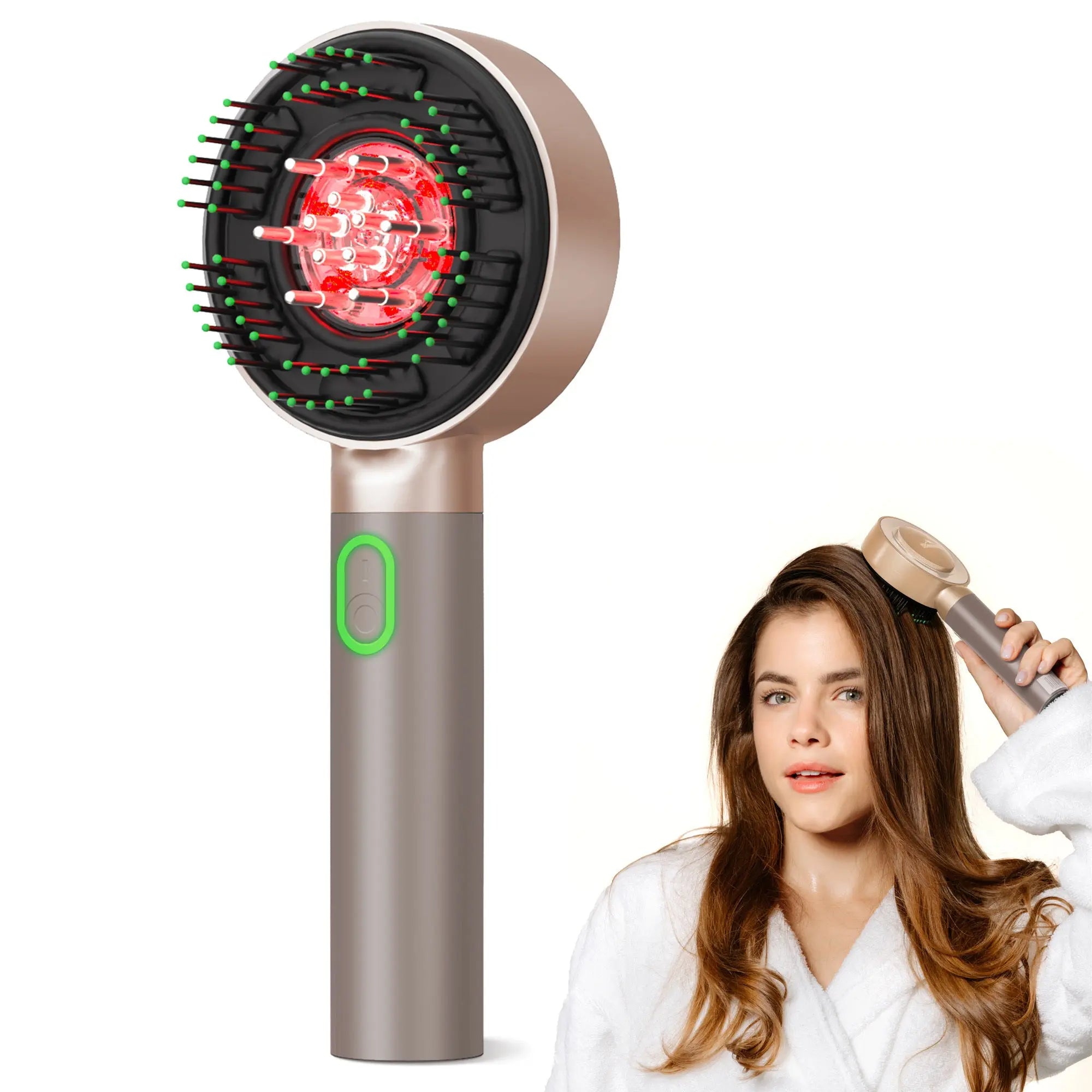 Kopfmassagegerät Donnerberg beige