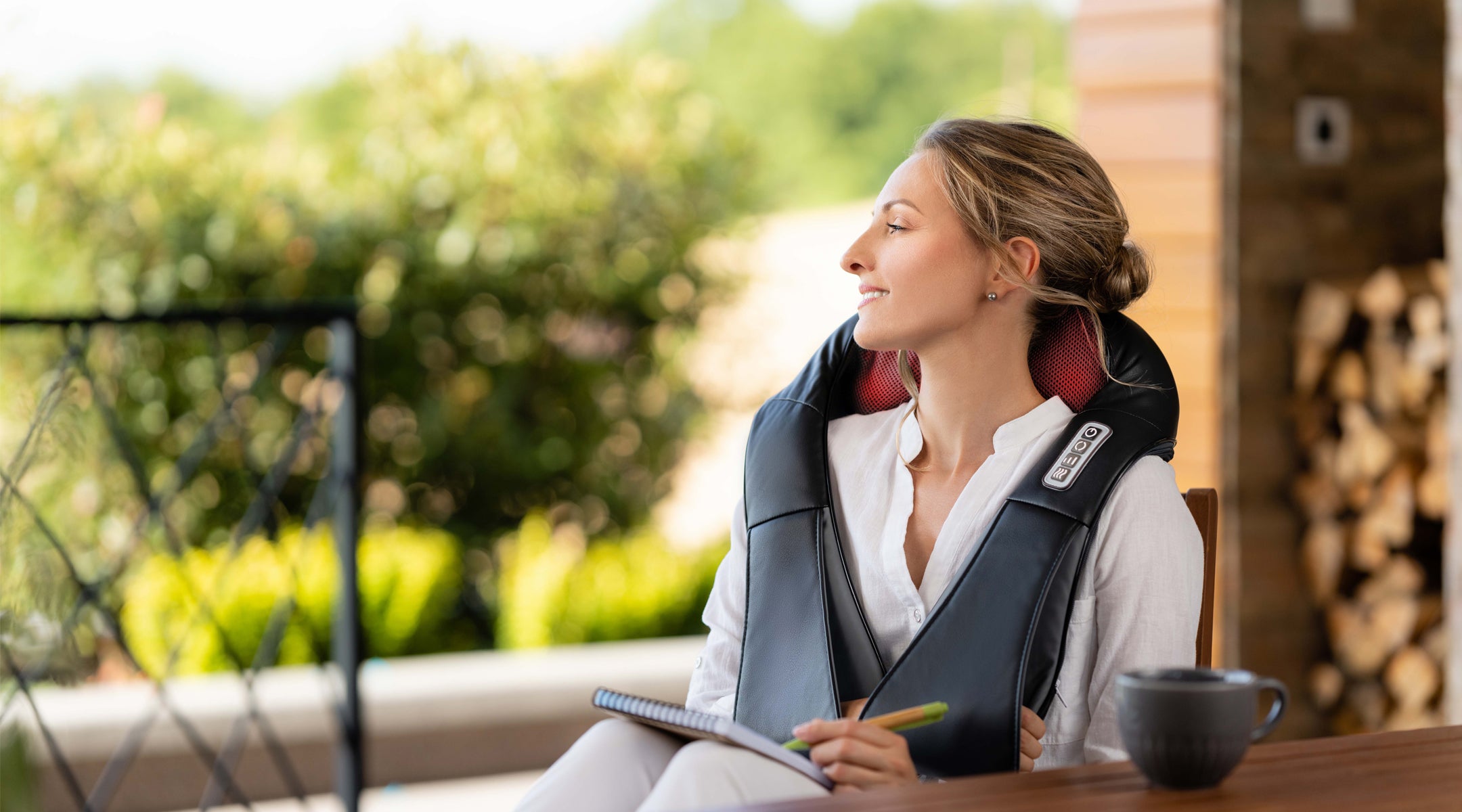 Genieße die Massage immer und überall mit dem Basic Massagegerät