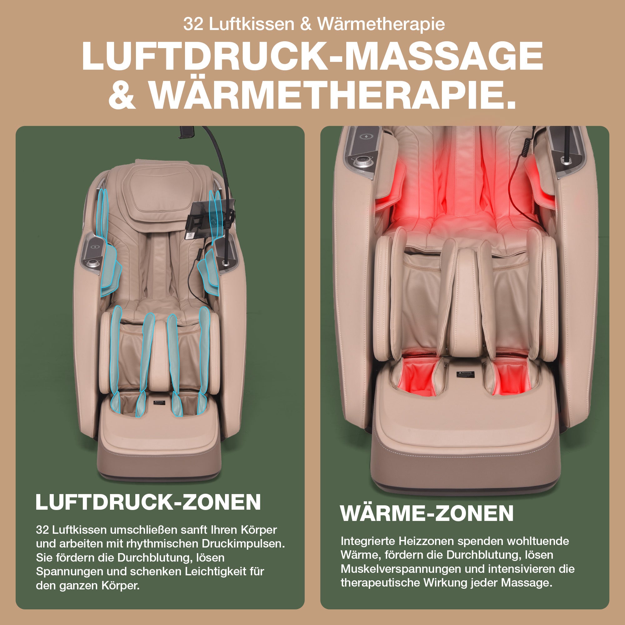 Ganzkörper-Kompression Airbags