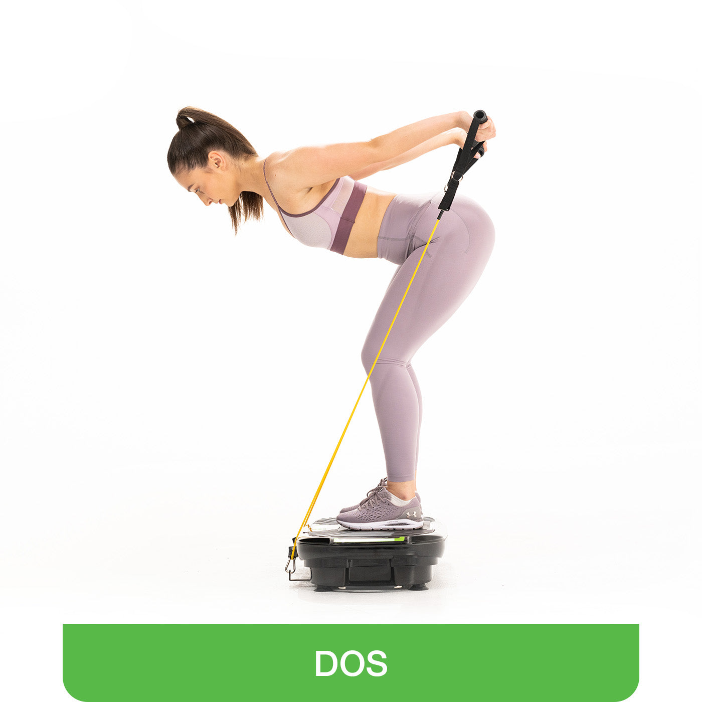 Suggestion d'exercices pour le dos sur la plateforme vibrante Spot