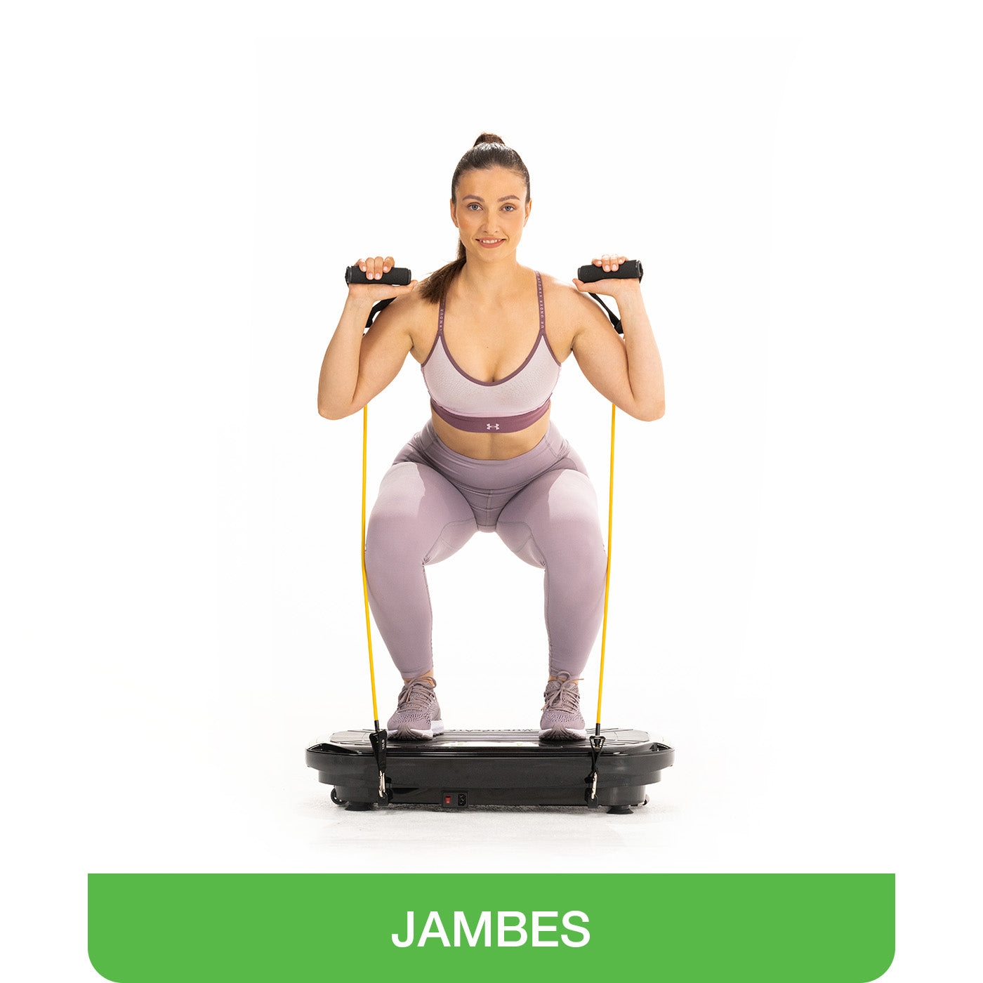Suggestion d'exercices pour les jambes sur la plateforme vibrante Spot