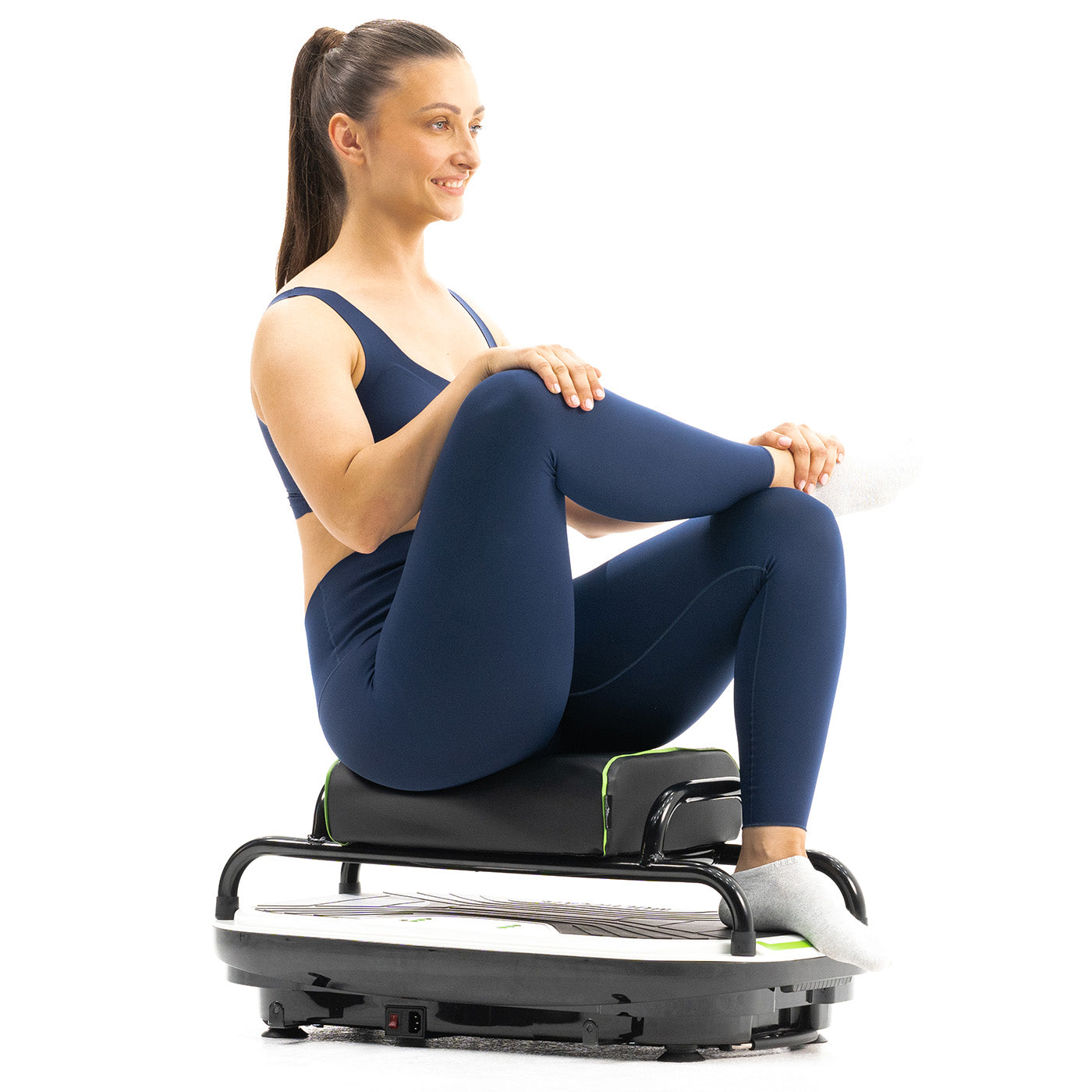 Übungen auf vibrationsplatte