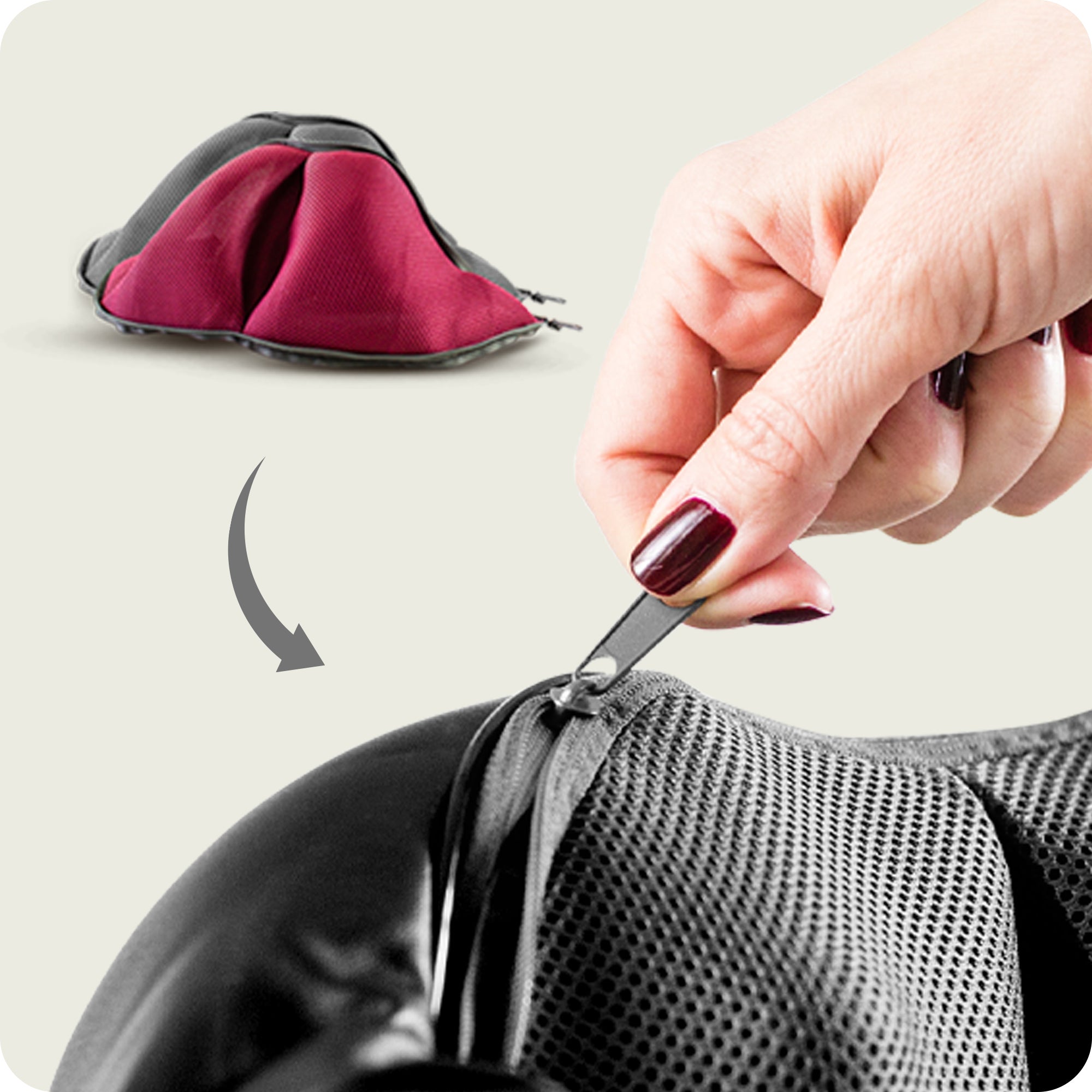 fundas de recambio masajeador cervical