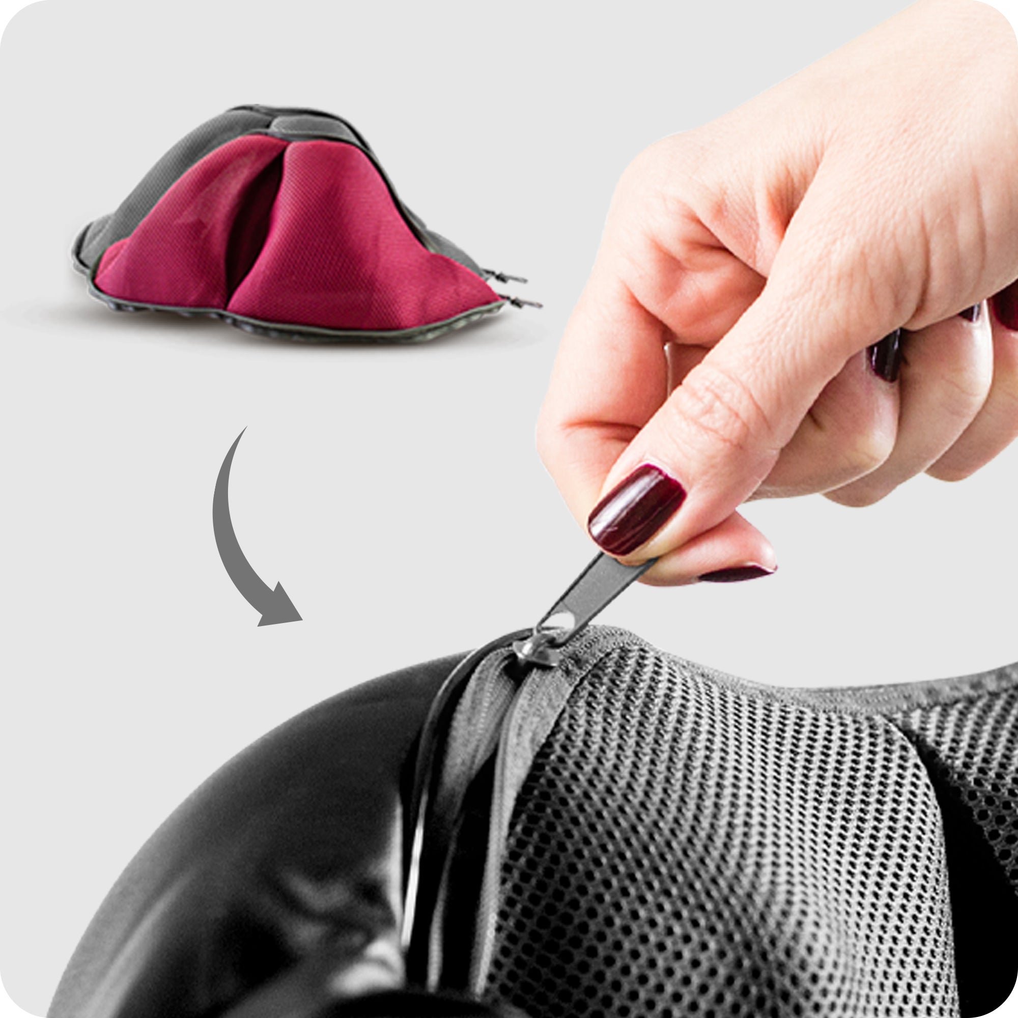 fundas de recambio masajeador donnerberg