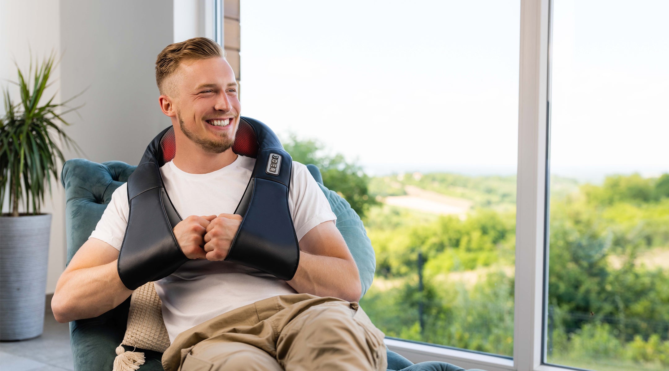 masaje de espalda cuello y hombros