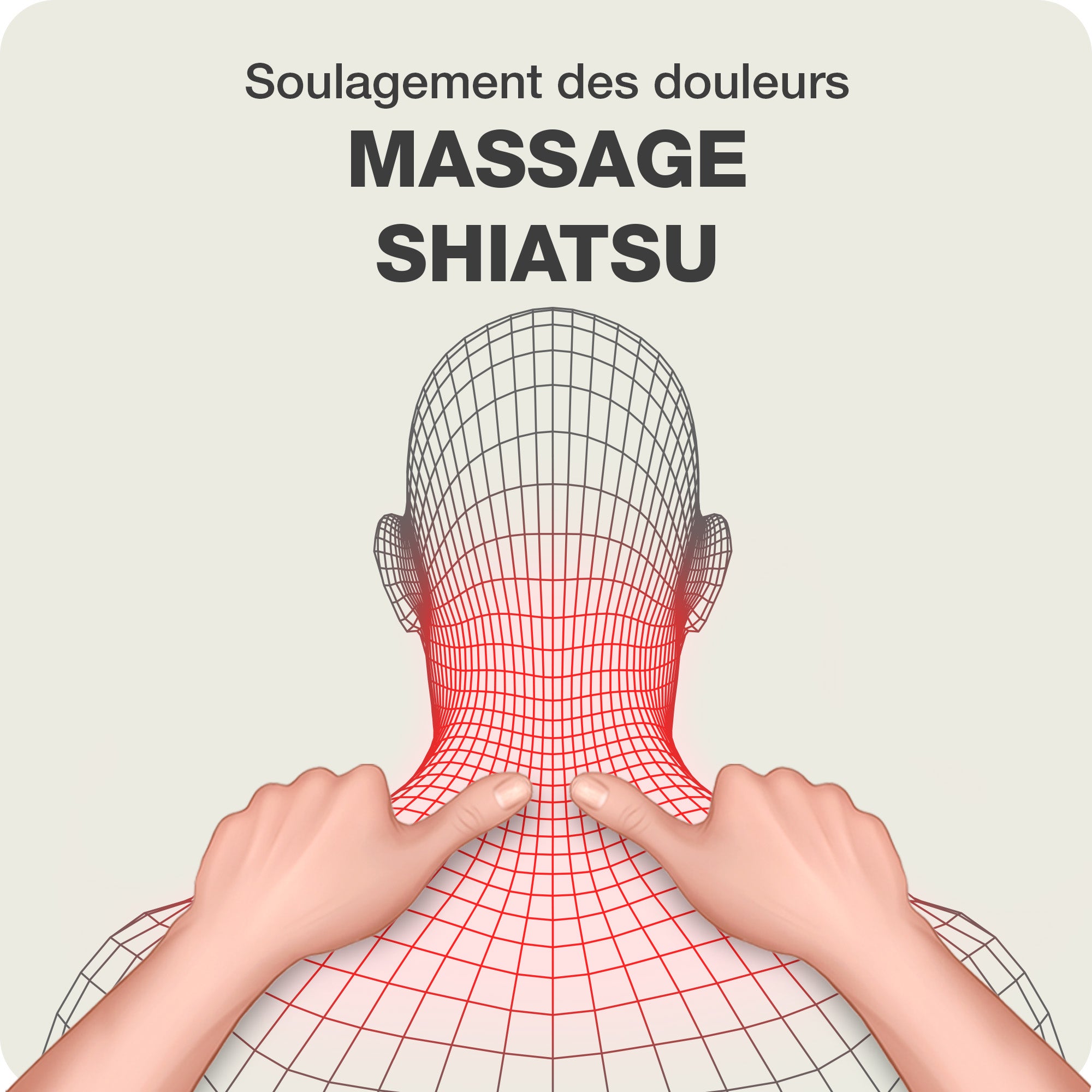 Massage shiatsu pour la zone cervicale