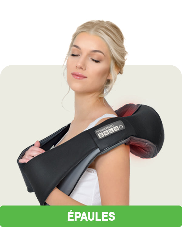Masseur sans fil pour cou et épaules