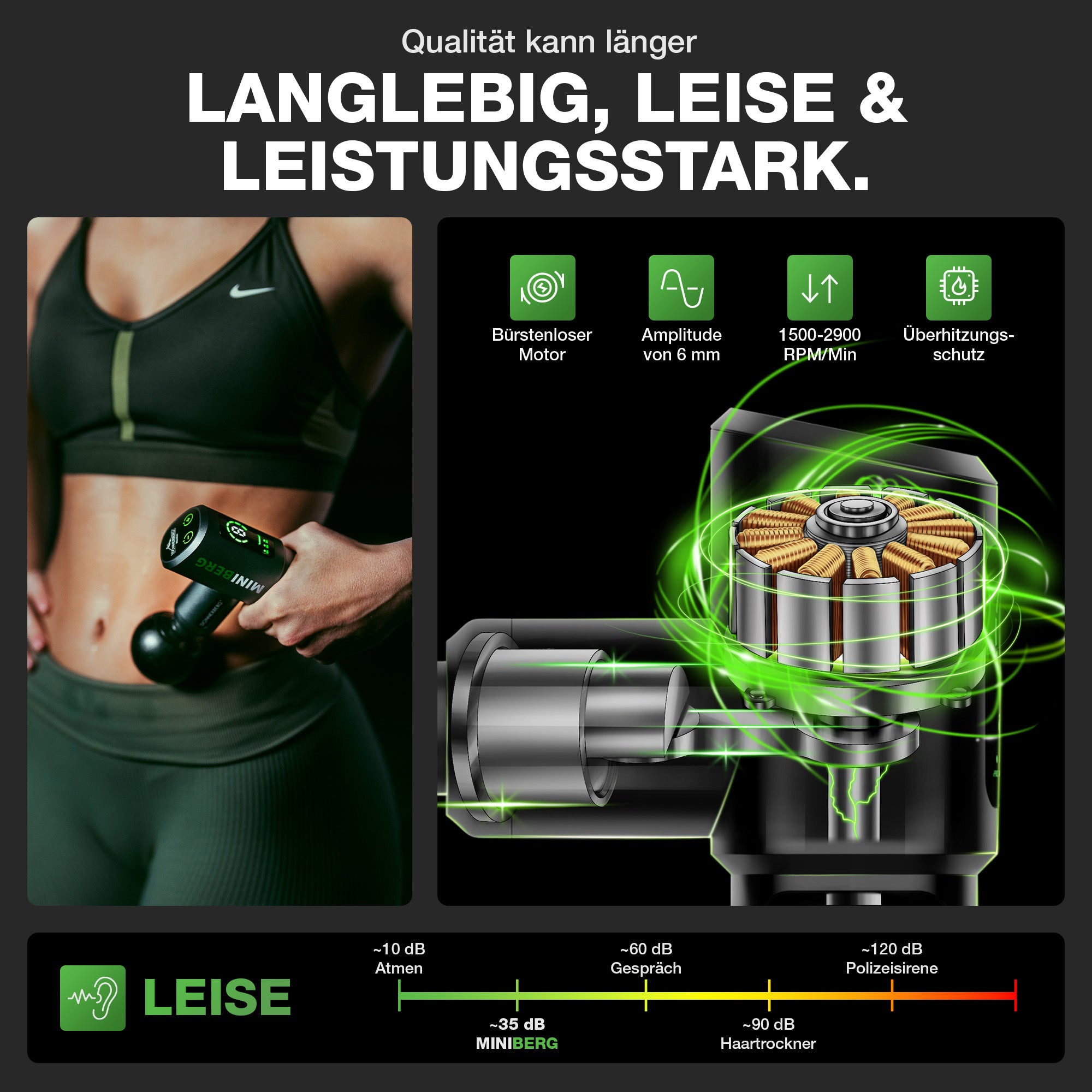 Massagepistole MINIBERG