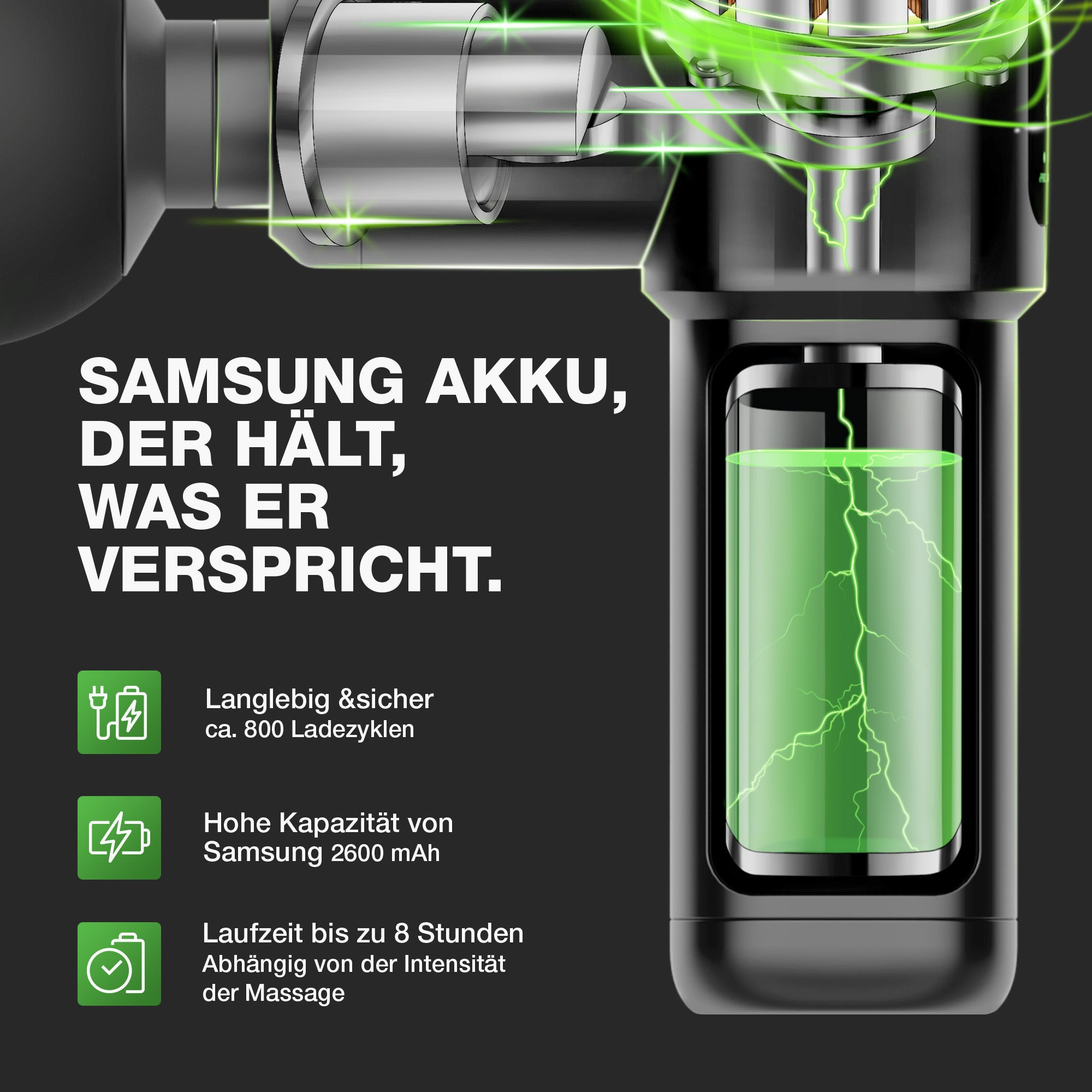 Massagepistole MINIBERG