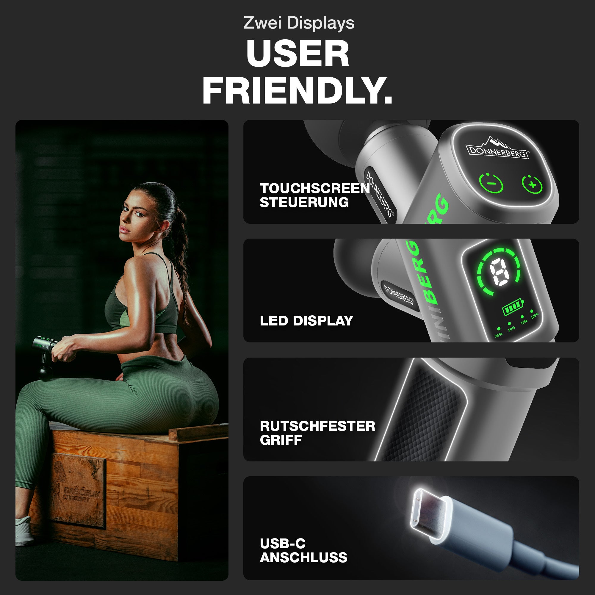 Massagepistole MINIBERG