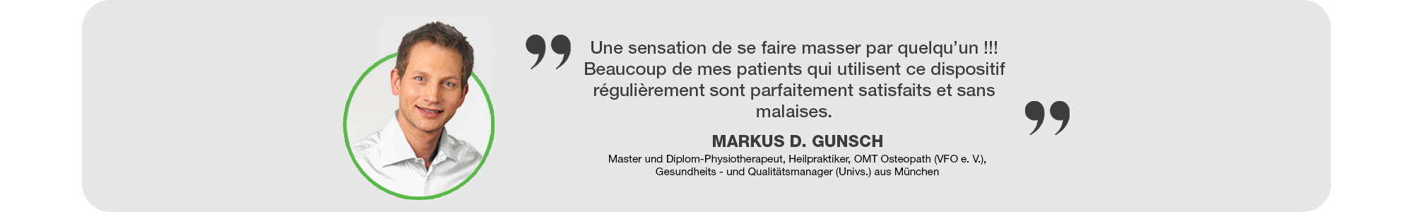 Notre modèle Premium NM089 est certifié et reconnu par les experts