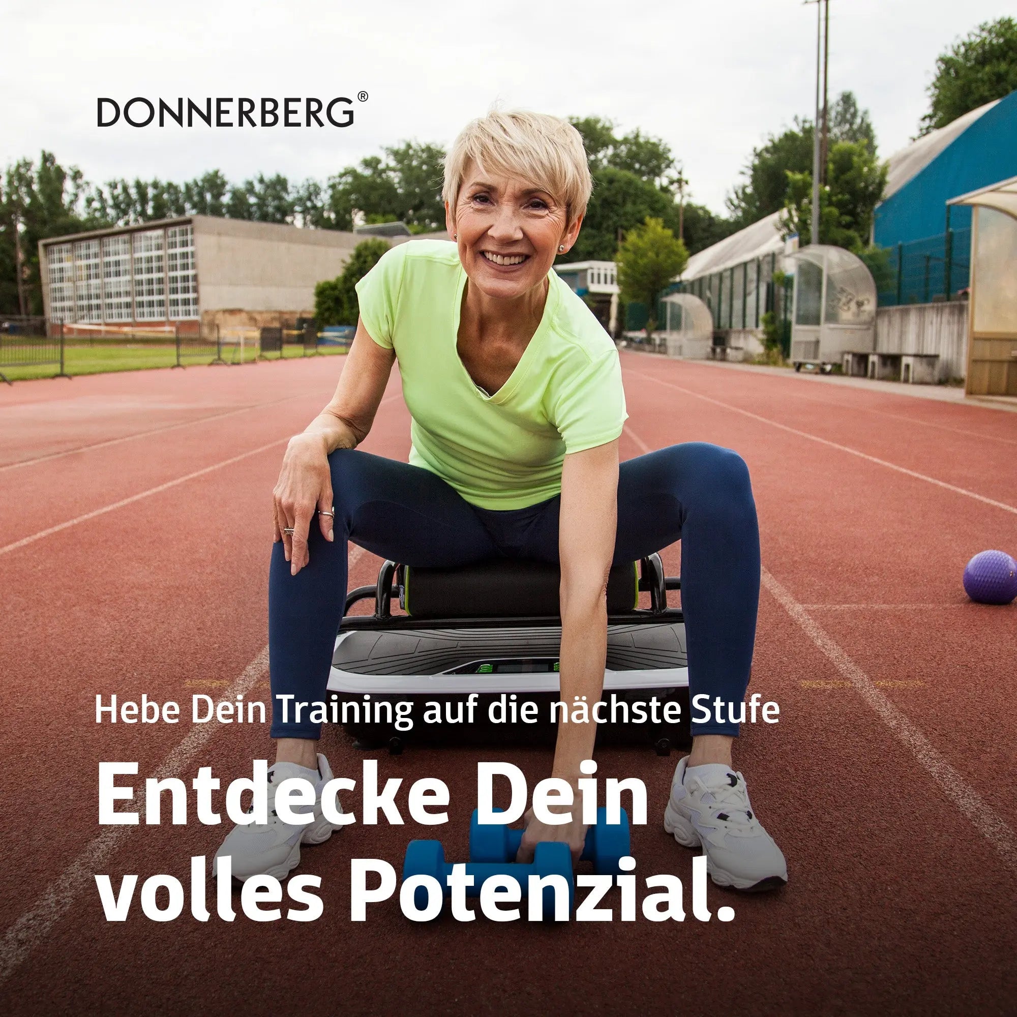 Vibrationsboard Thera &amp; Sportsitz. Entdecke Dein volles Potenzial