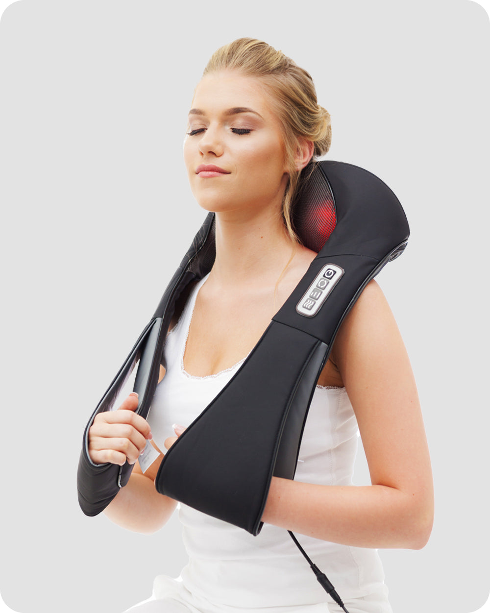 Nekmassage met de Basic Massager