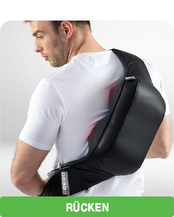 Ganzkörpermassage mit Rückenmassagegerät: Rücken