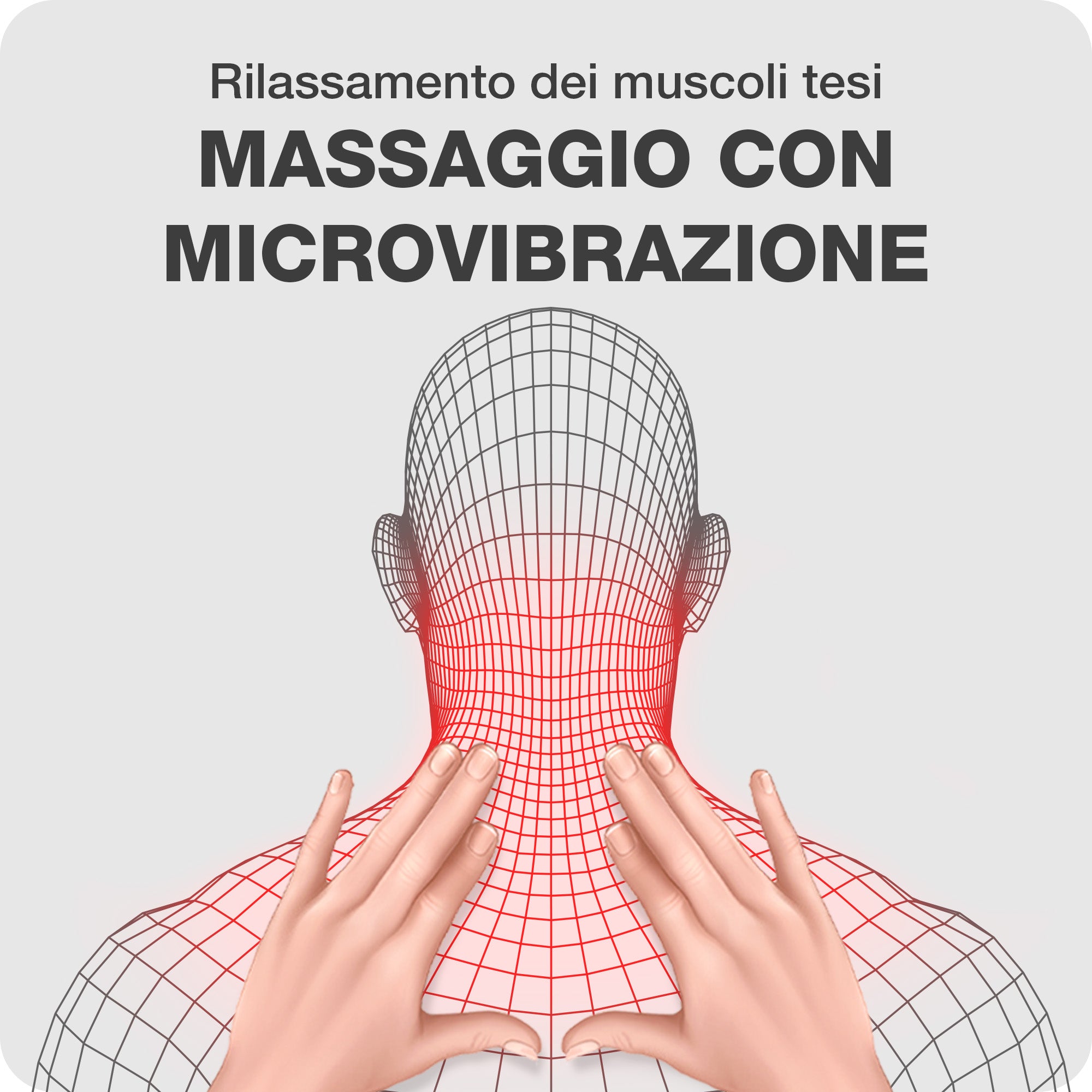 massaggiatore cervicale e spalle.