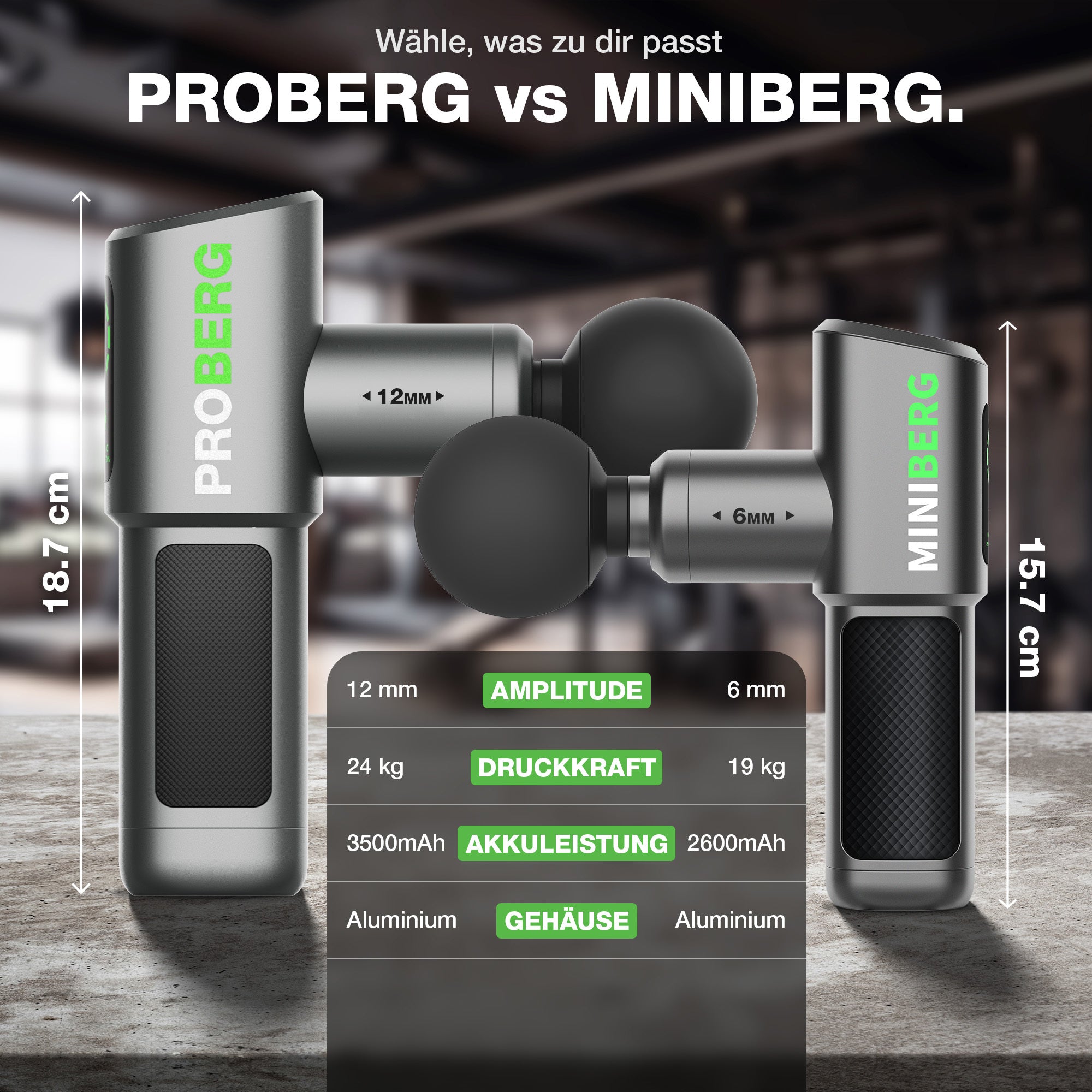 MINIBERG massage gun