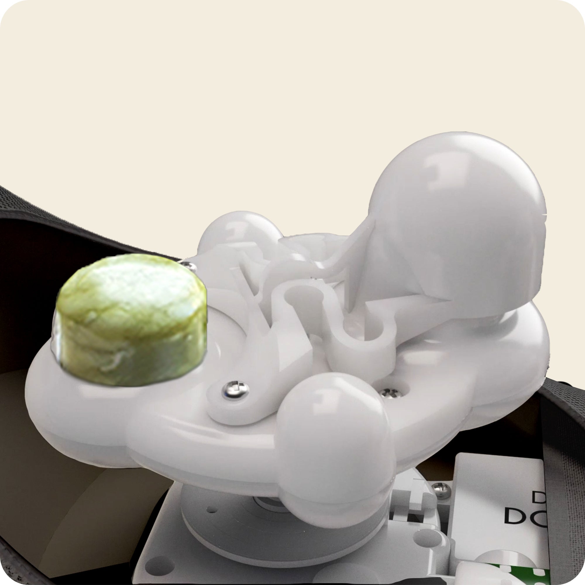 Têtes de massage 4D recouvertes de jade